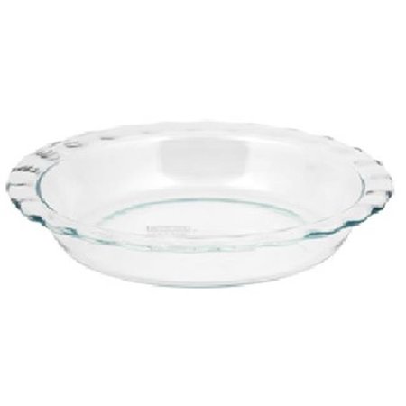 PYREX Pyrex 1085800 Easy Grab 9.5 in. Fluted Pie Dish 1085800